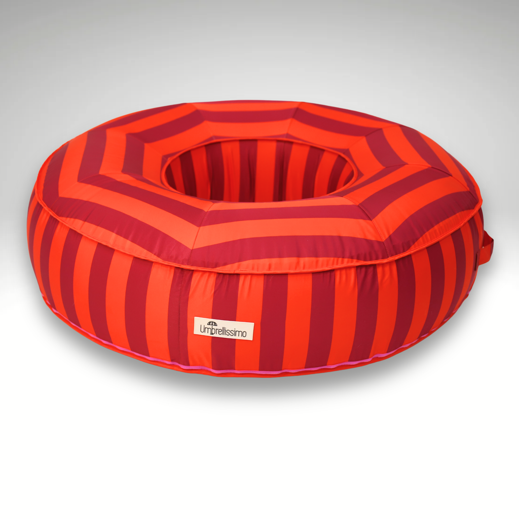 Pool Float | Red & Fuchsia